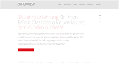 Desktop Screenshot of otherview.de